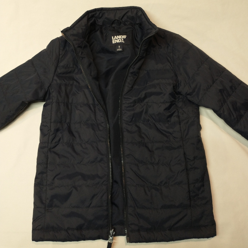 Lands End insulated jacket boys 8